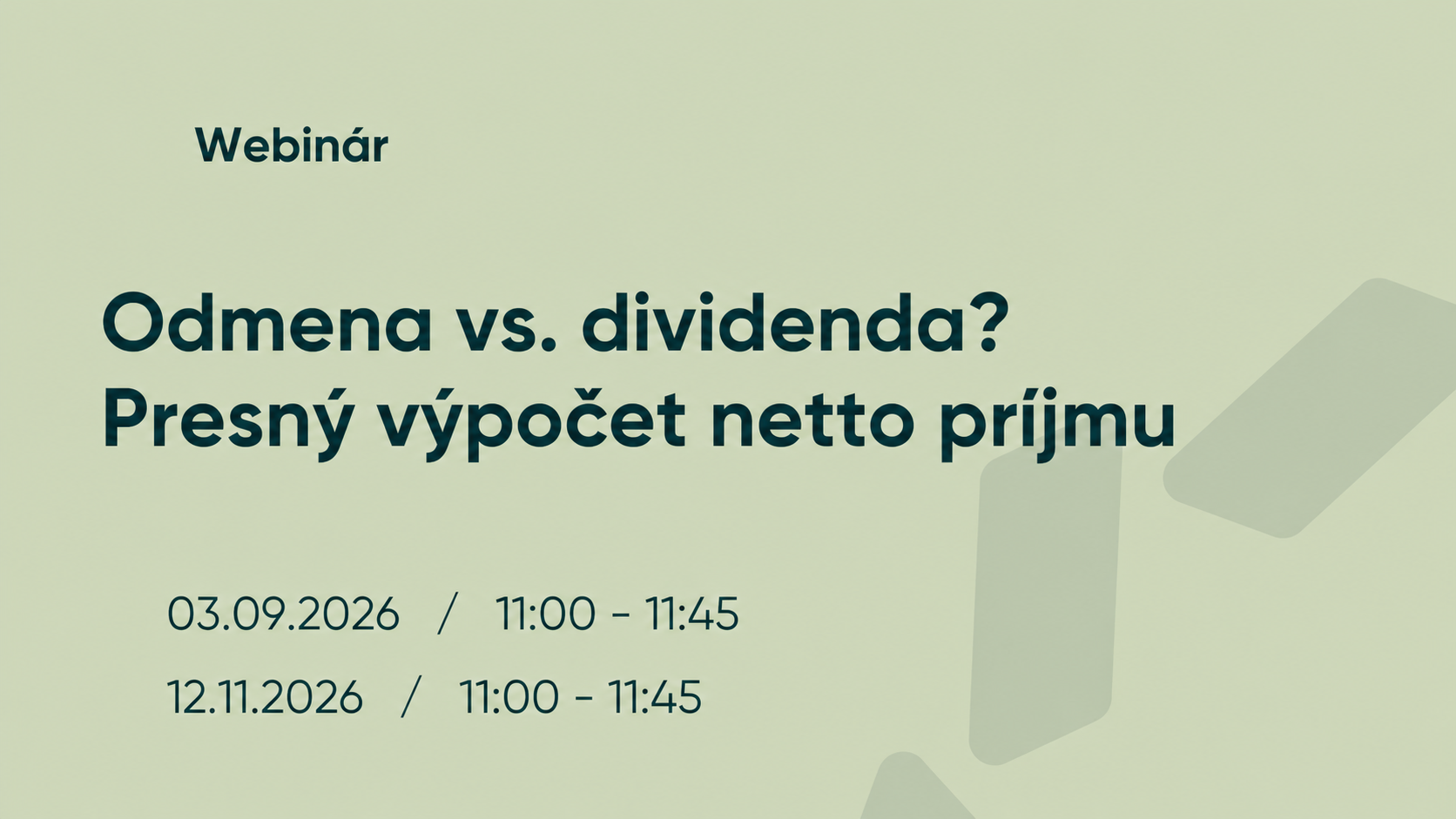 Vergütung vs. Dividende – Genaue Berechnung des Nettoeinkommens am 3.9.2026 um 11:00 Uhr und am 12.11.2026 um 11:00 Uhr
